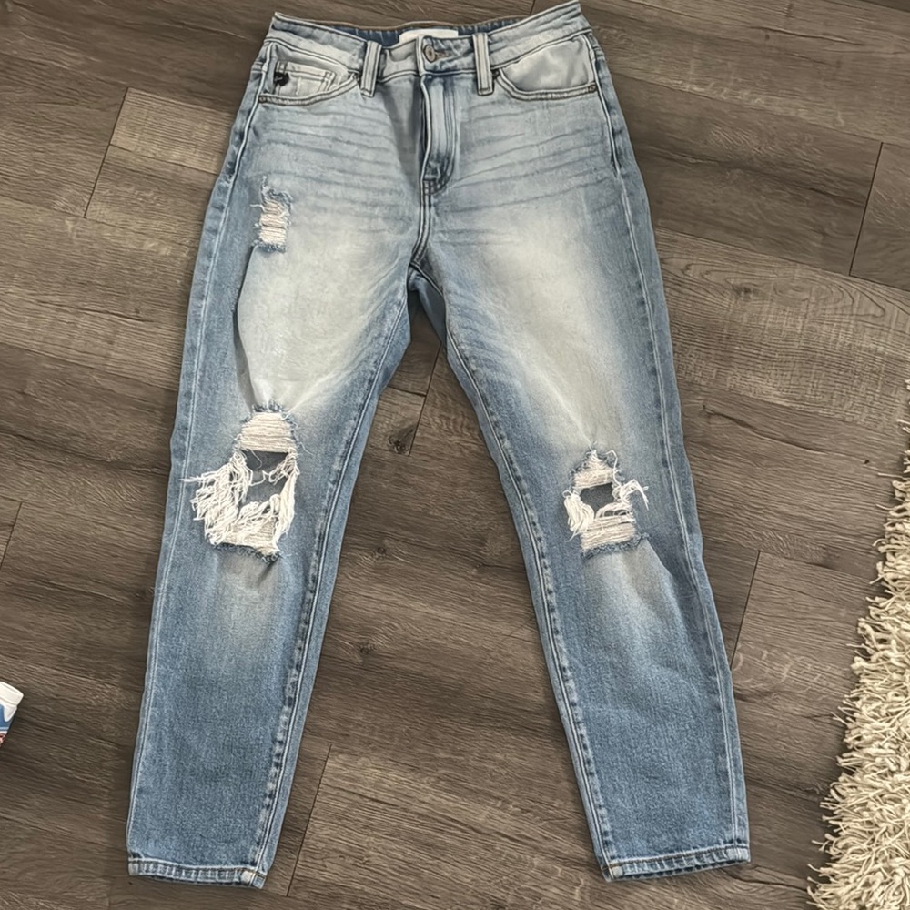 KanCan Distressed Light Blue Women's Jeans